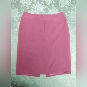 Worthington Stretch Separates burgundy pencil skirt, 8